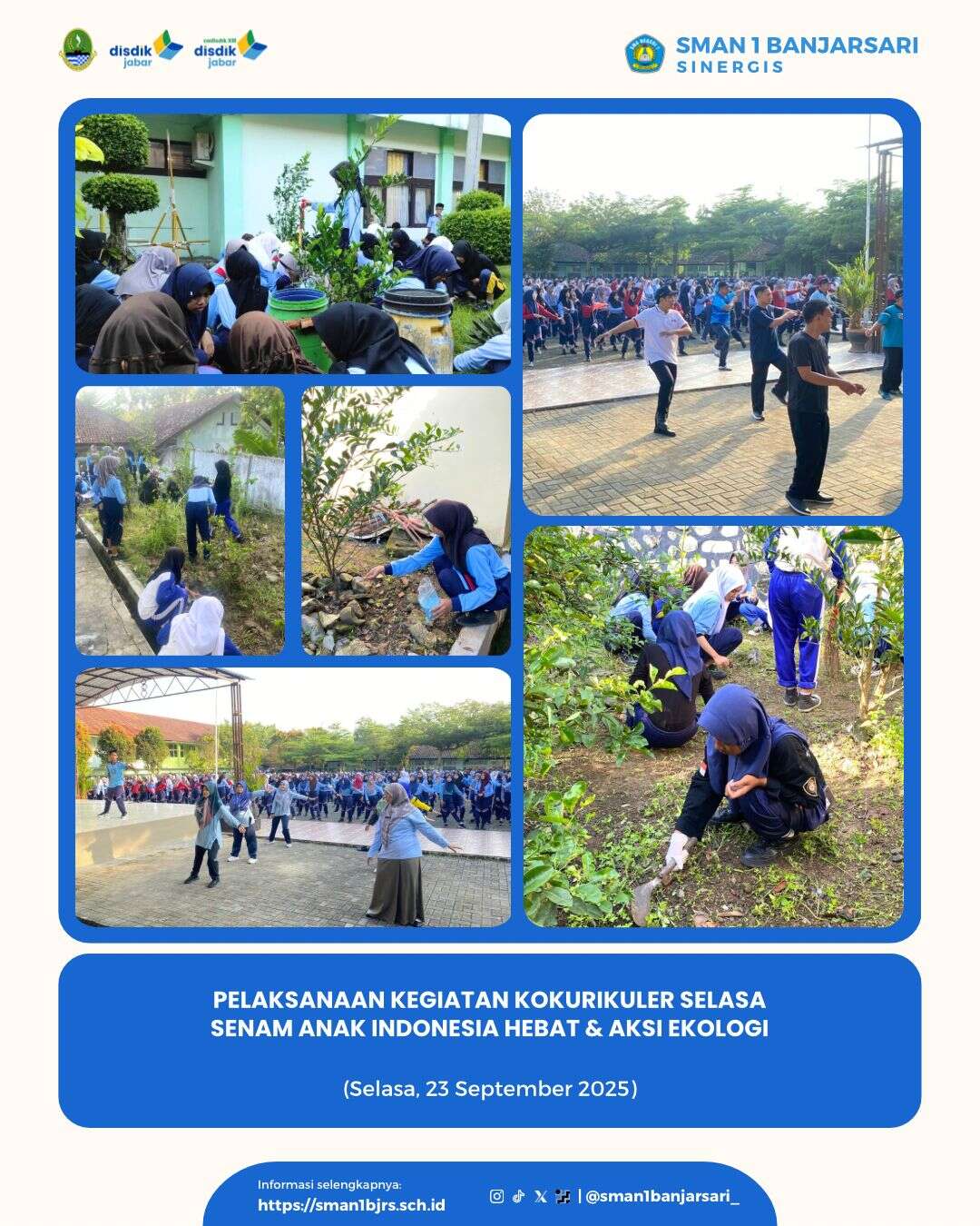 PELAKSANAAN KEGIATAN KOKULIKULER DAN AKSI EKOLOGI